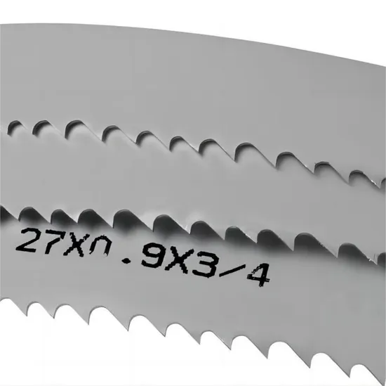 Metal Cutting Bandsaw Durable High-Performance Long-Lasting Band Saw Blades 27*0.9*5/8